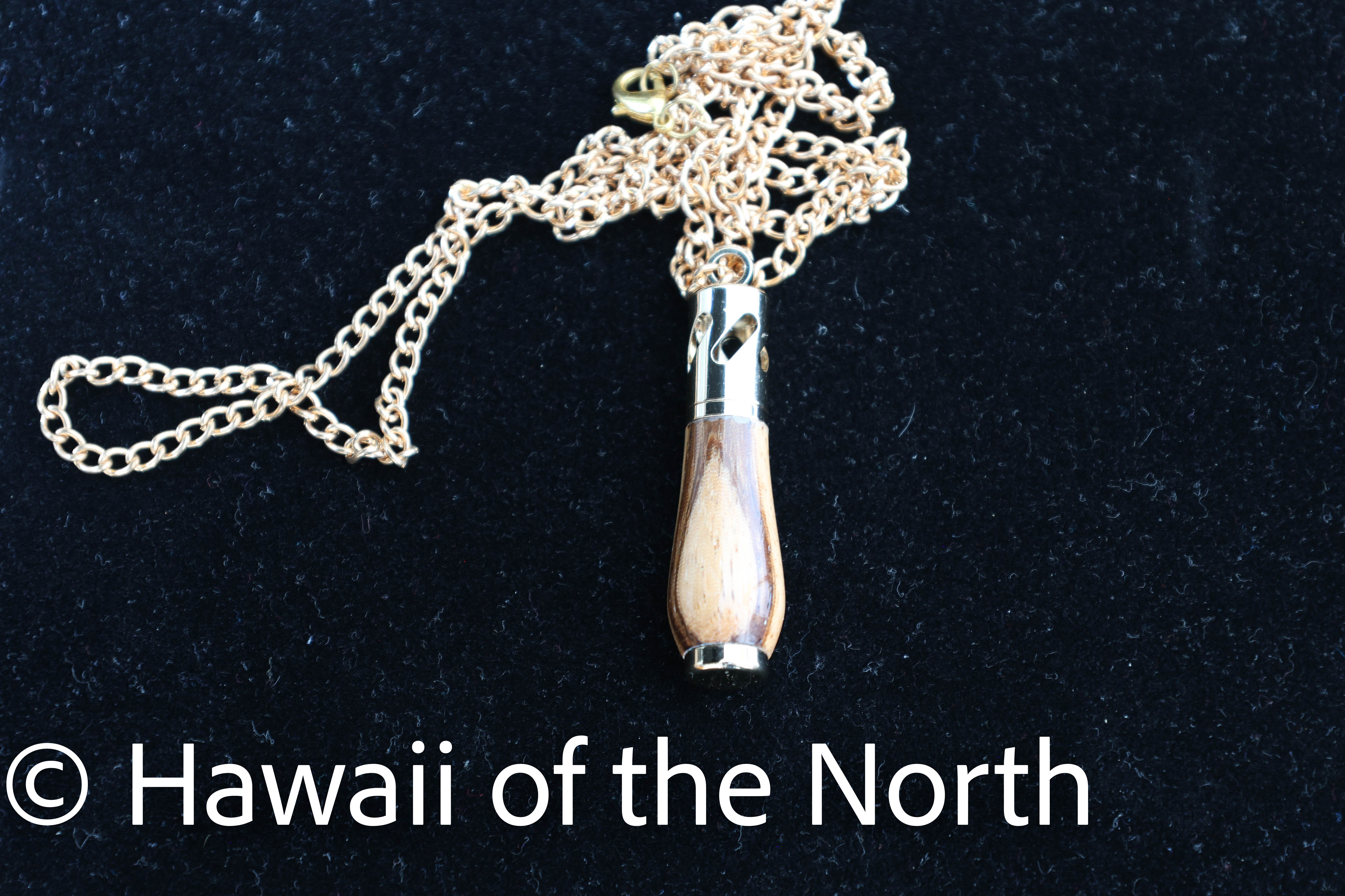 Handcrafted Wooden Aroma Therapy Pendant Necklace