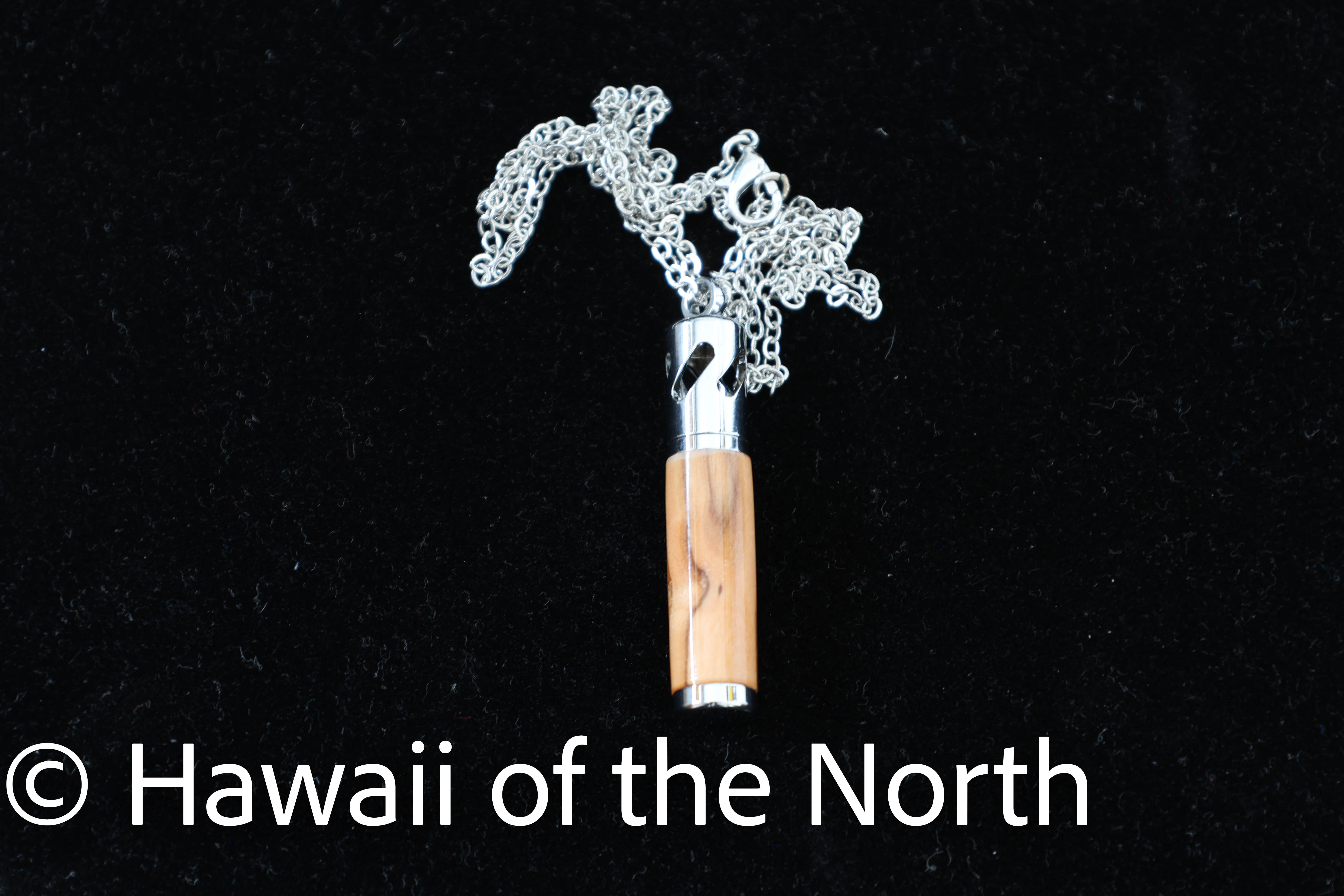 Handcrafted Wooden Aroma Therapy Pendant Necklace