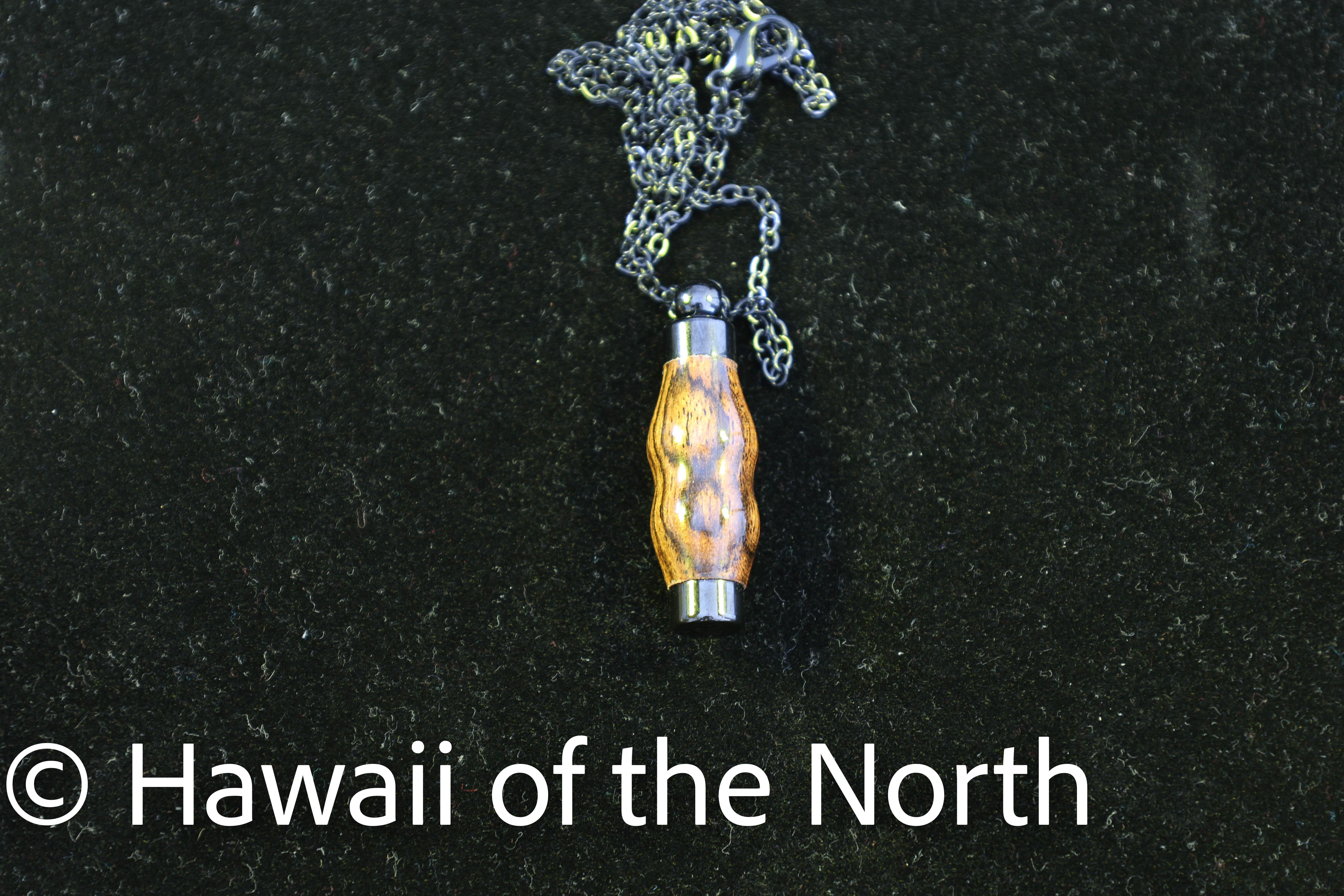 Wooden Pendant Necklace