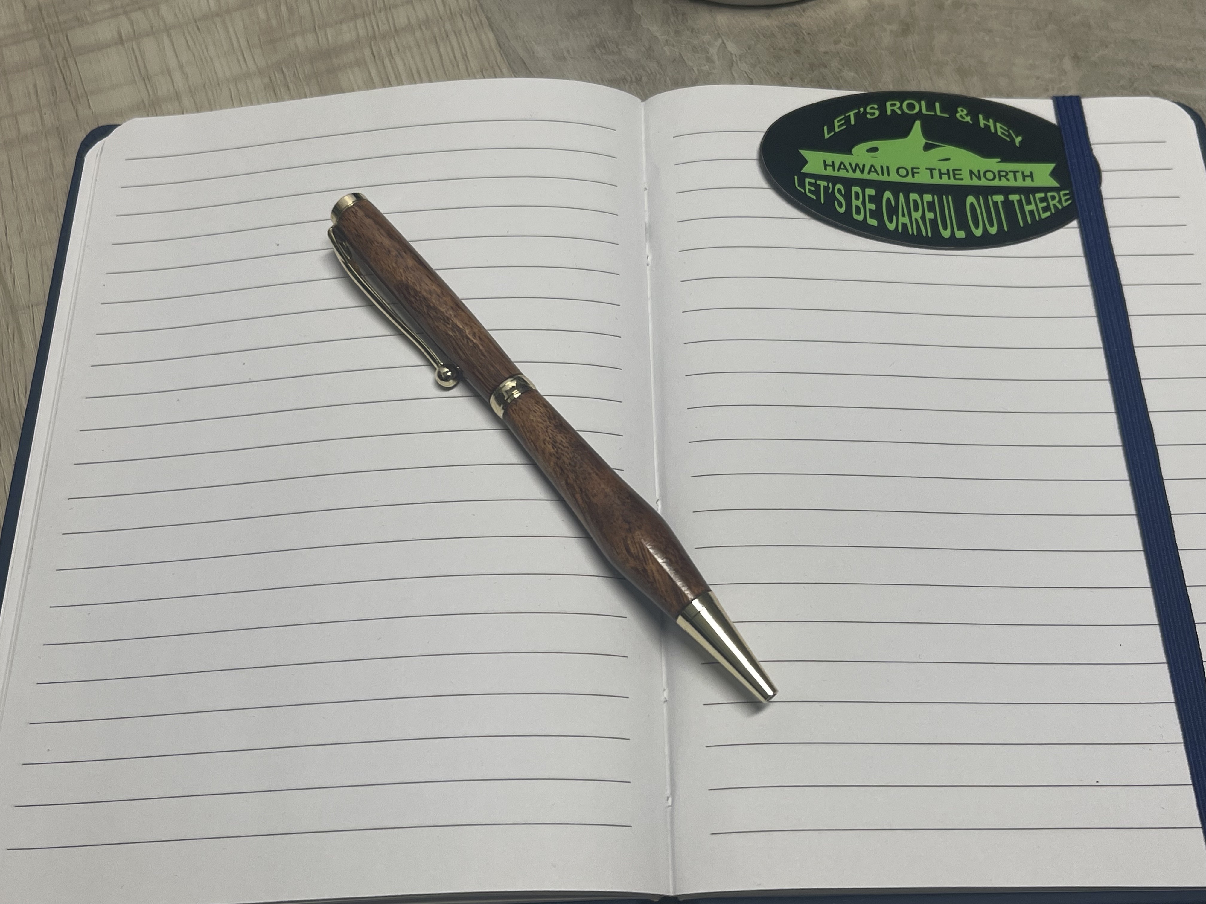 Handcrafted Wooden Slim Line Pen