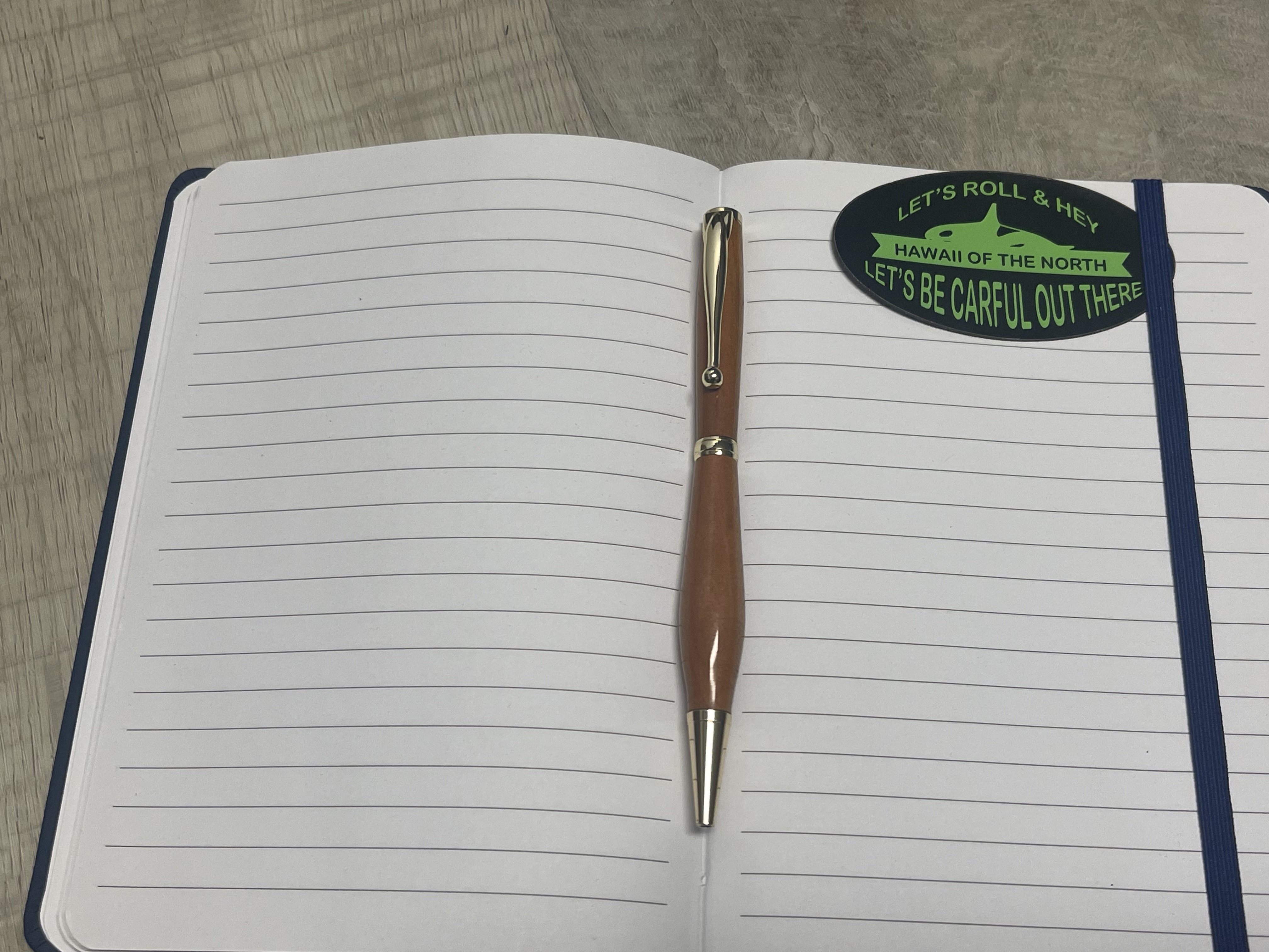 Elegant Wooden Slim Line Pen