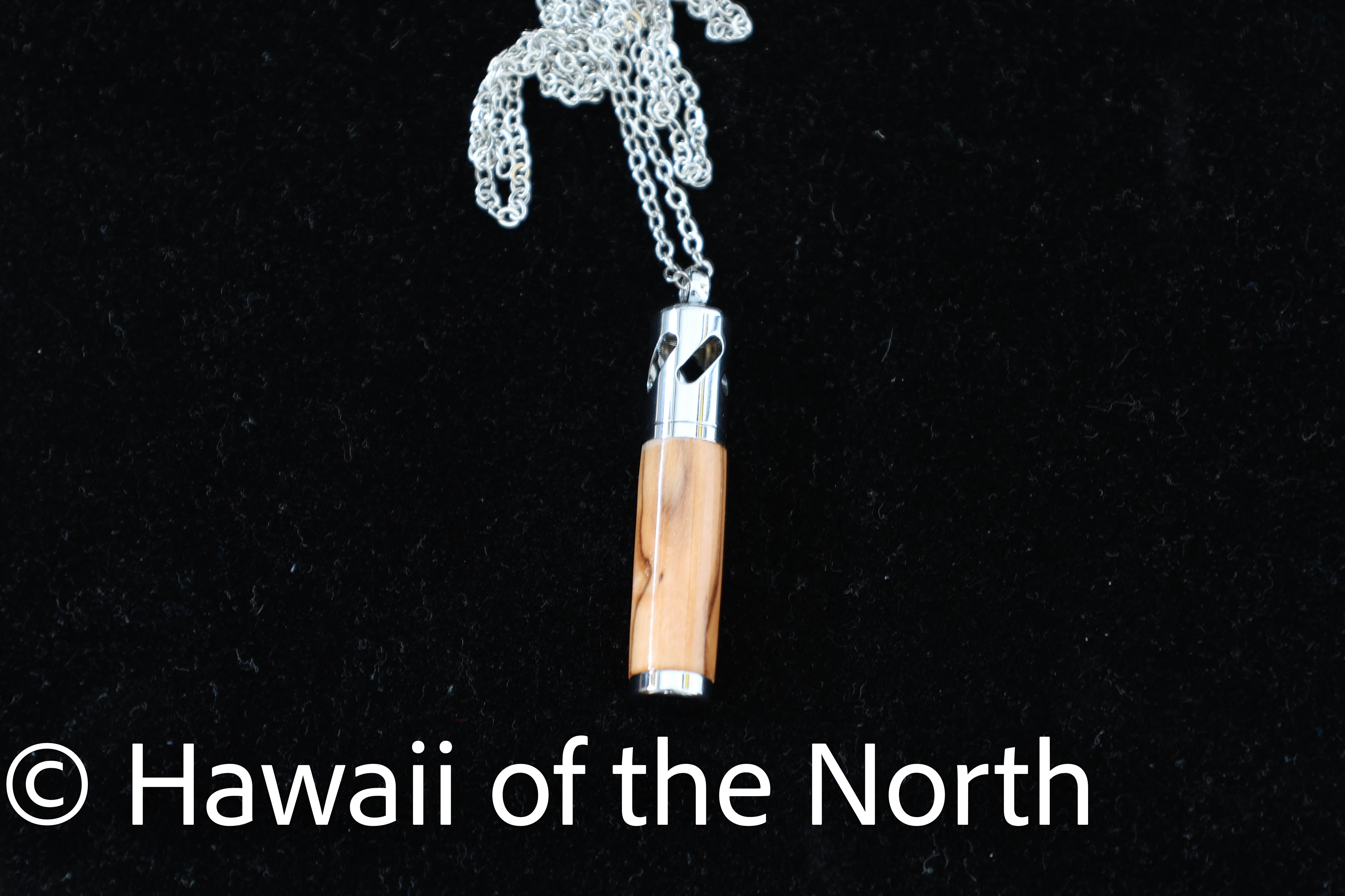 Handcrafted Wooden Aroma Therapy Pendant Necklace