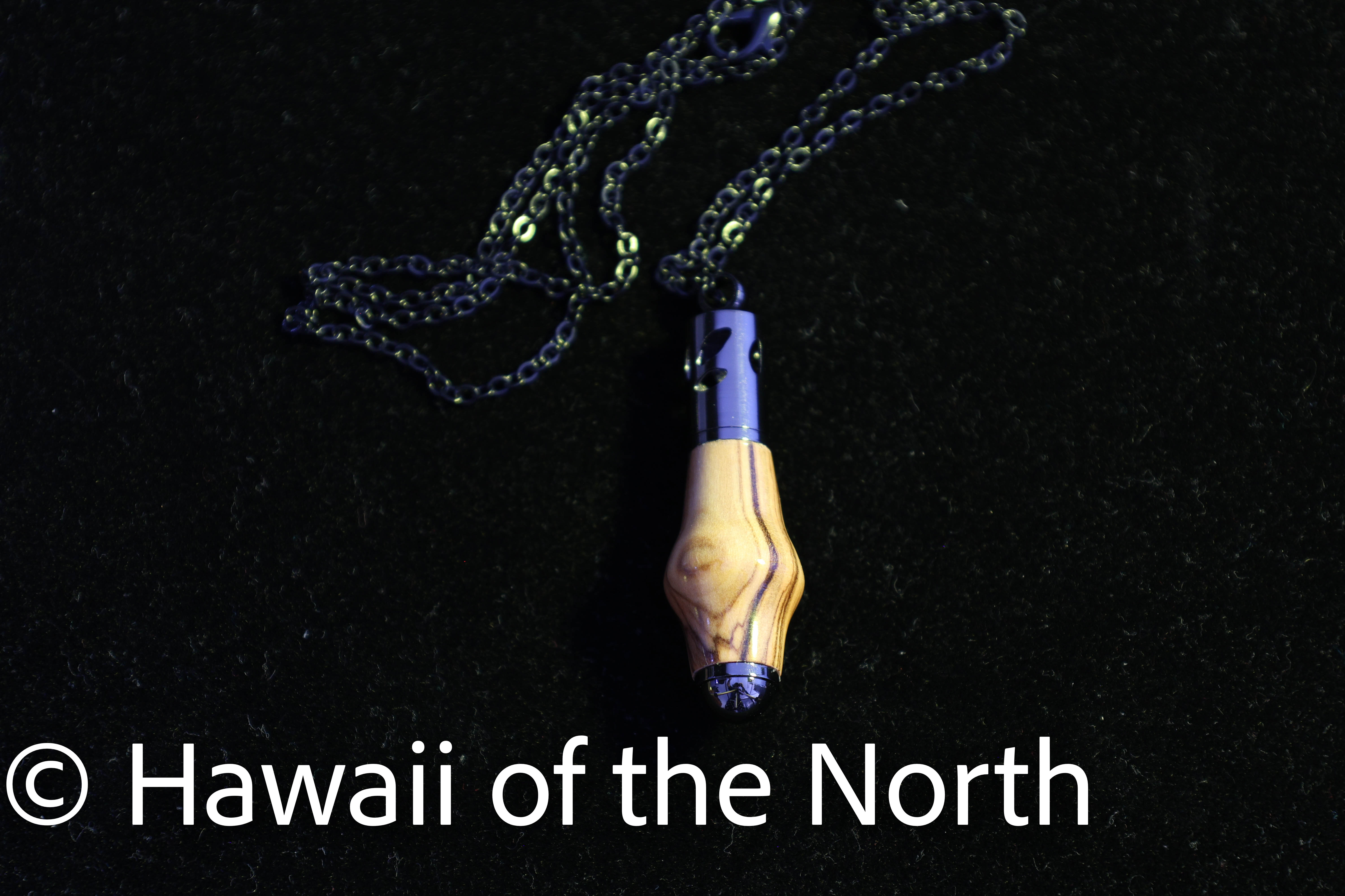 Handcrafted Wooden Aroma Therapy Pendant Necklace