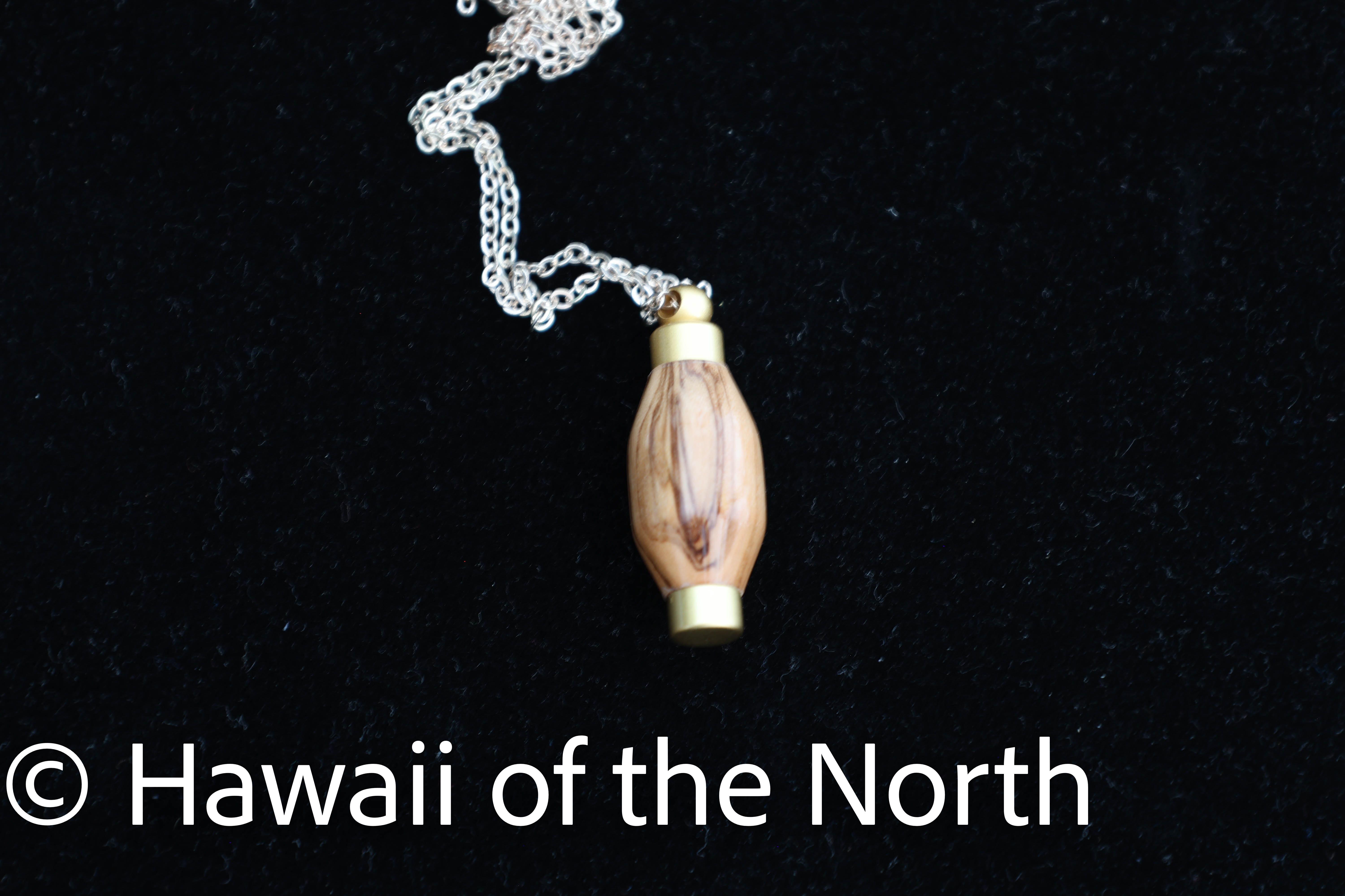 Wooden Pendant Necklace