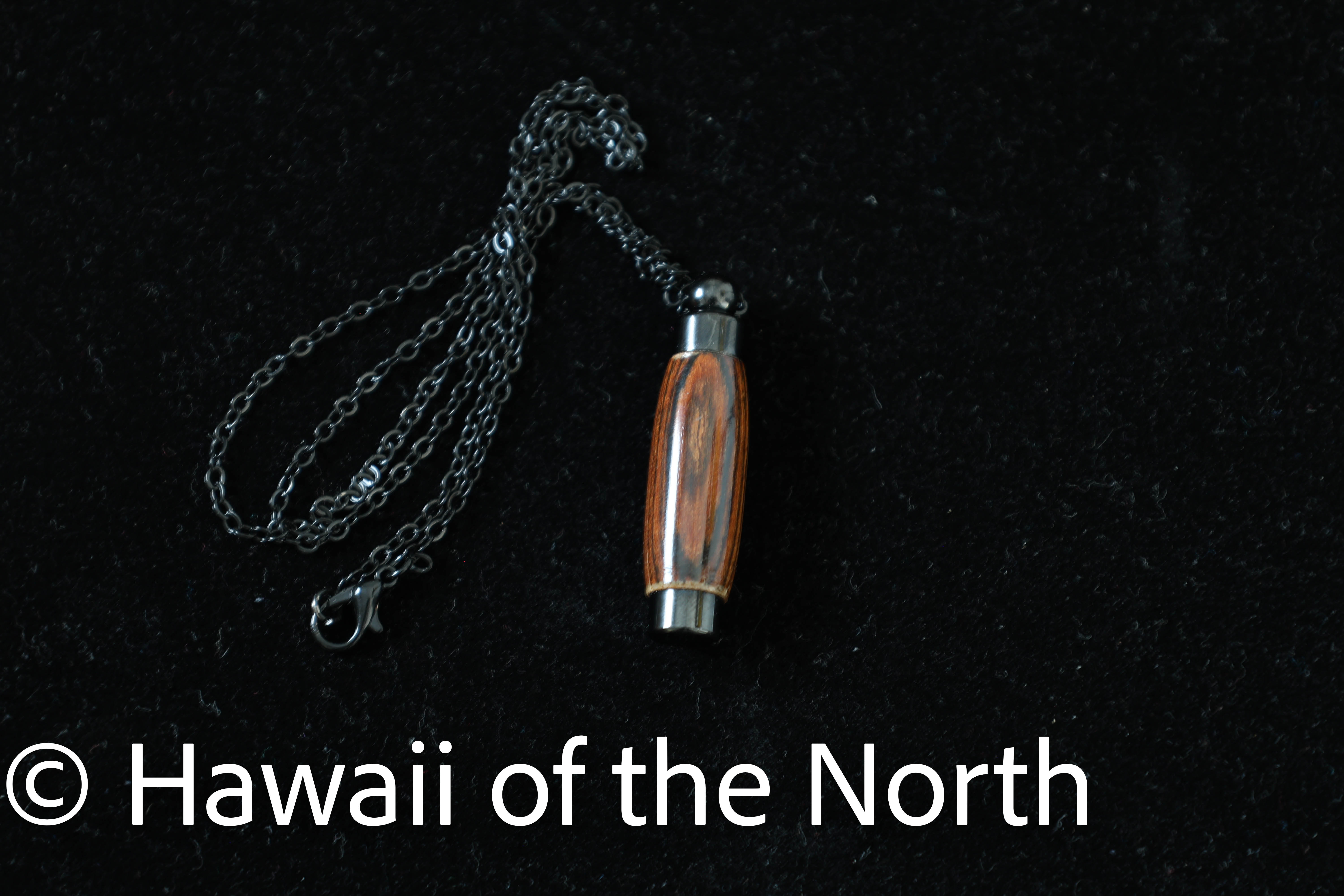 Wooden Pendant Necklace