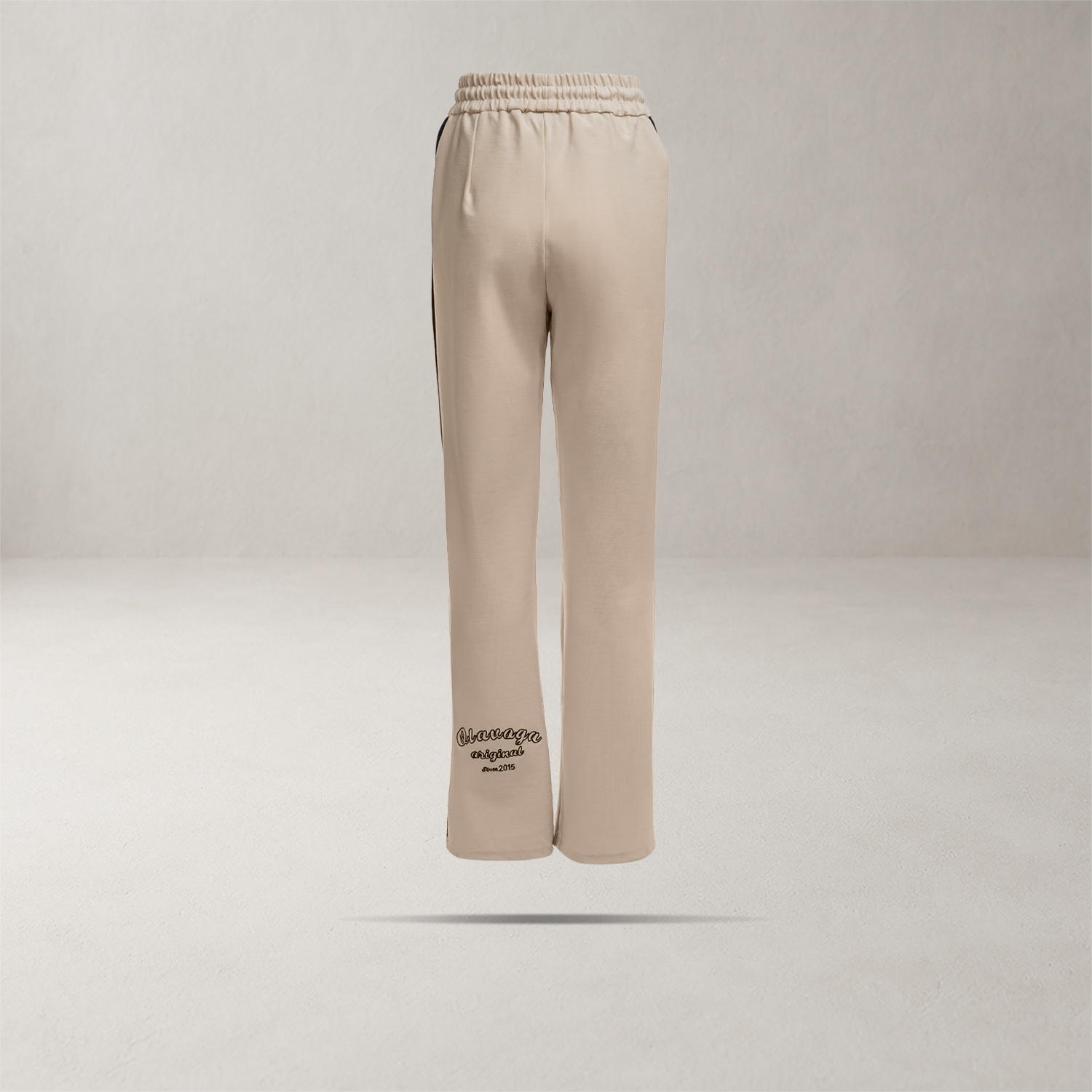 Sieviešu bikses bēšā krāsā