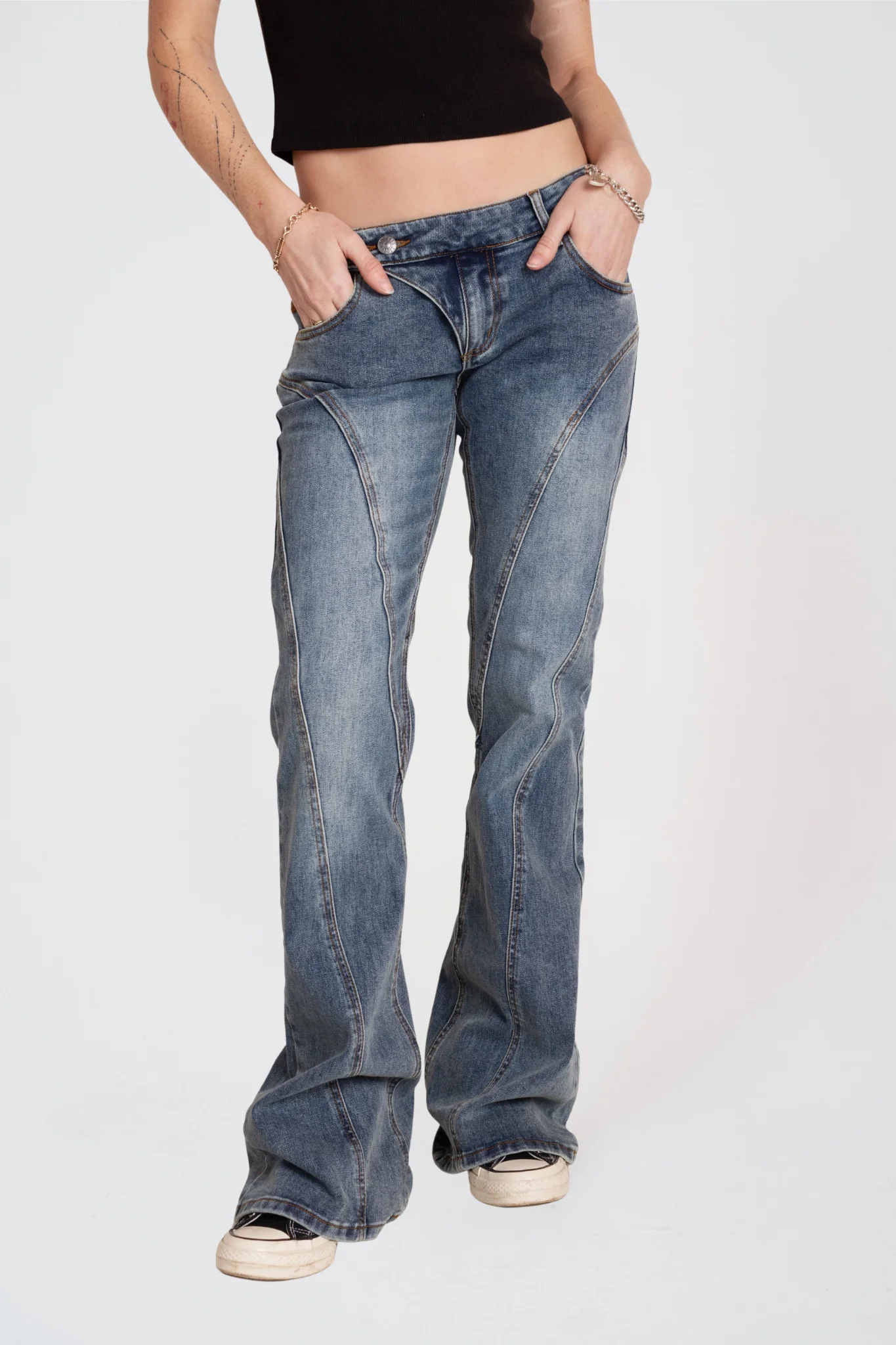 Roxy Moto Flare Jeans