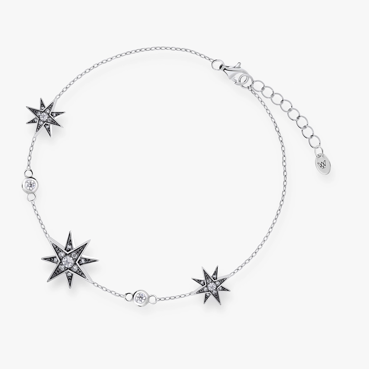 Sudraba Rokassprādze Royal Star