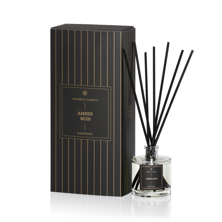 Aromātiskais difuzors ar kociņiem Amber Noir