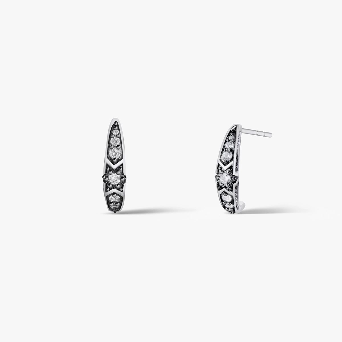 Sudraba Auskari Royal Star