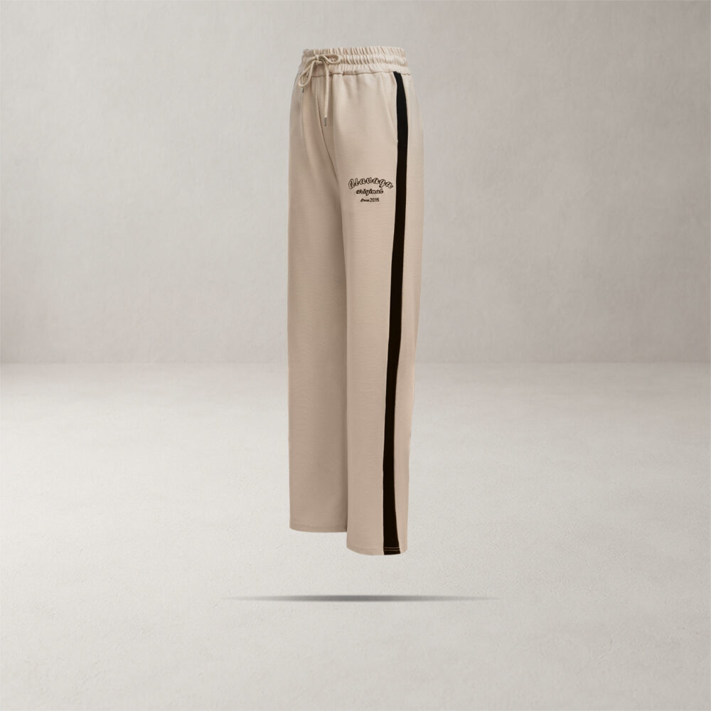 Sieviešu bikses bēšā krāsā