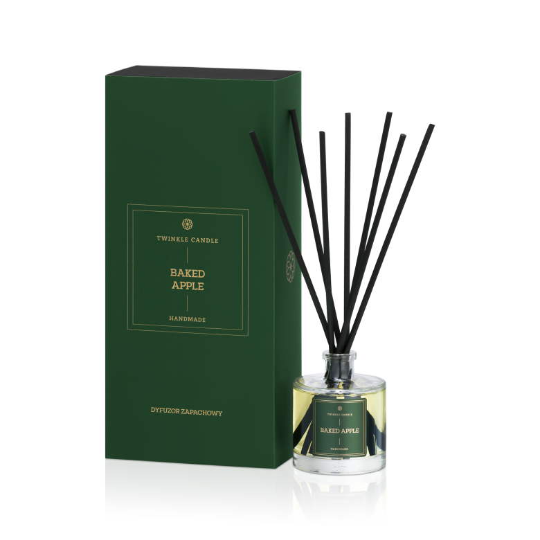Aromātiskais difuzors ar kociņiem Baked Apple