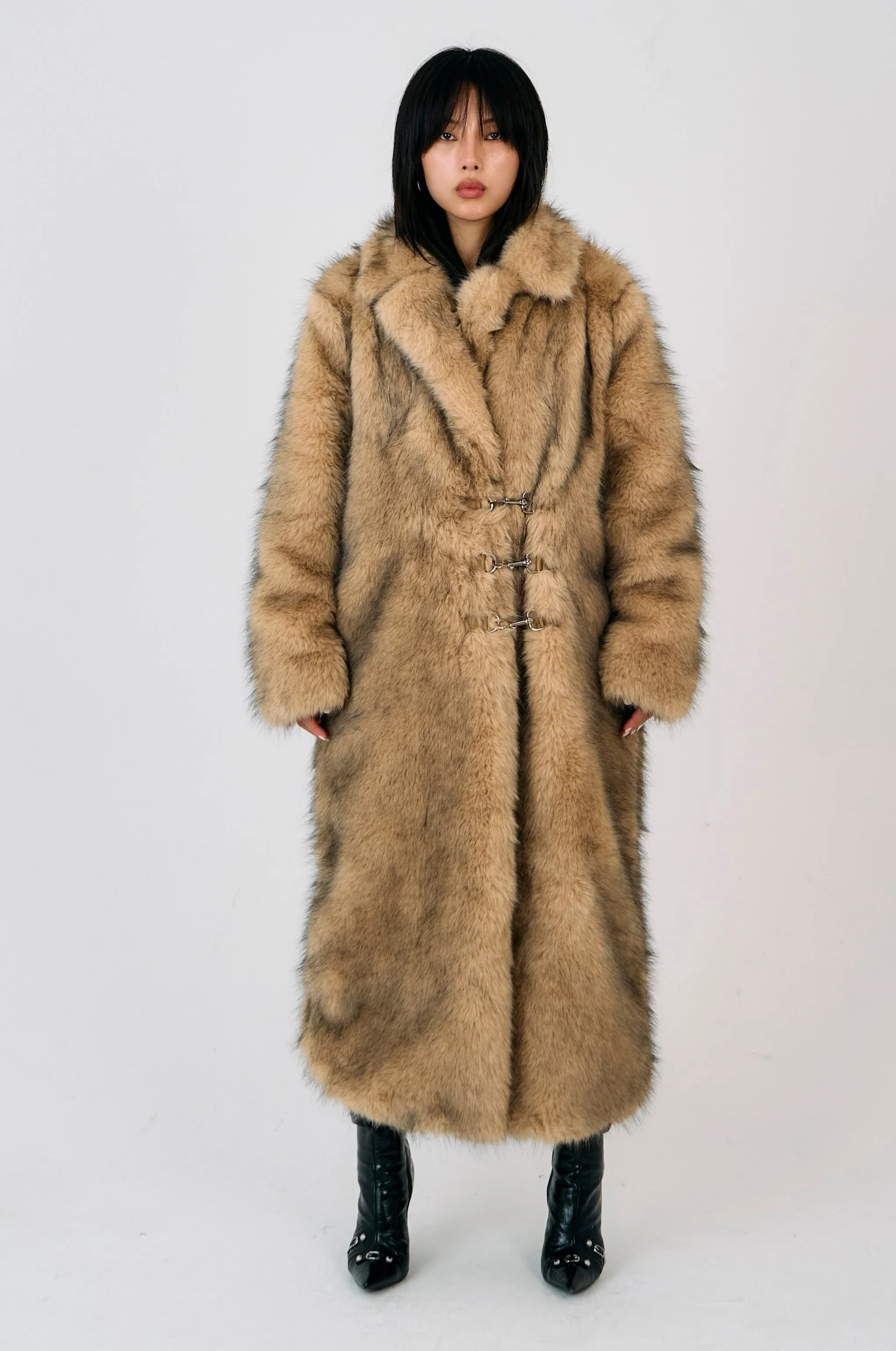 Tara Faux Fur Maxi Coat