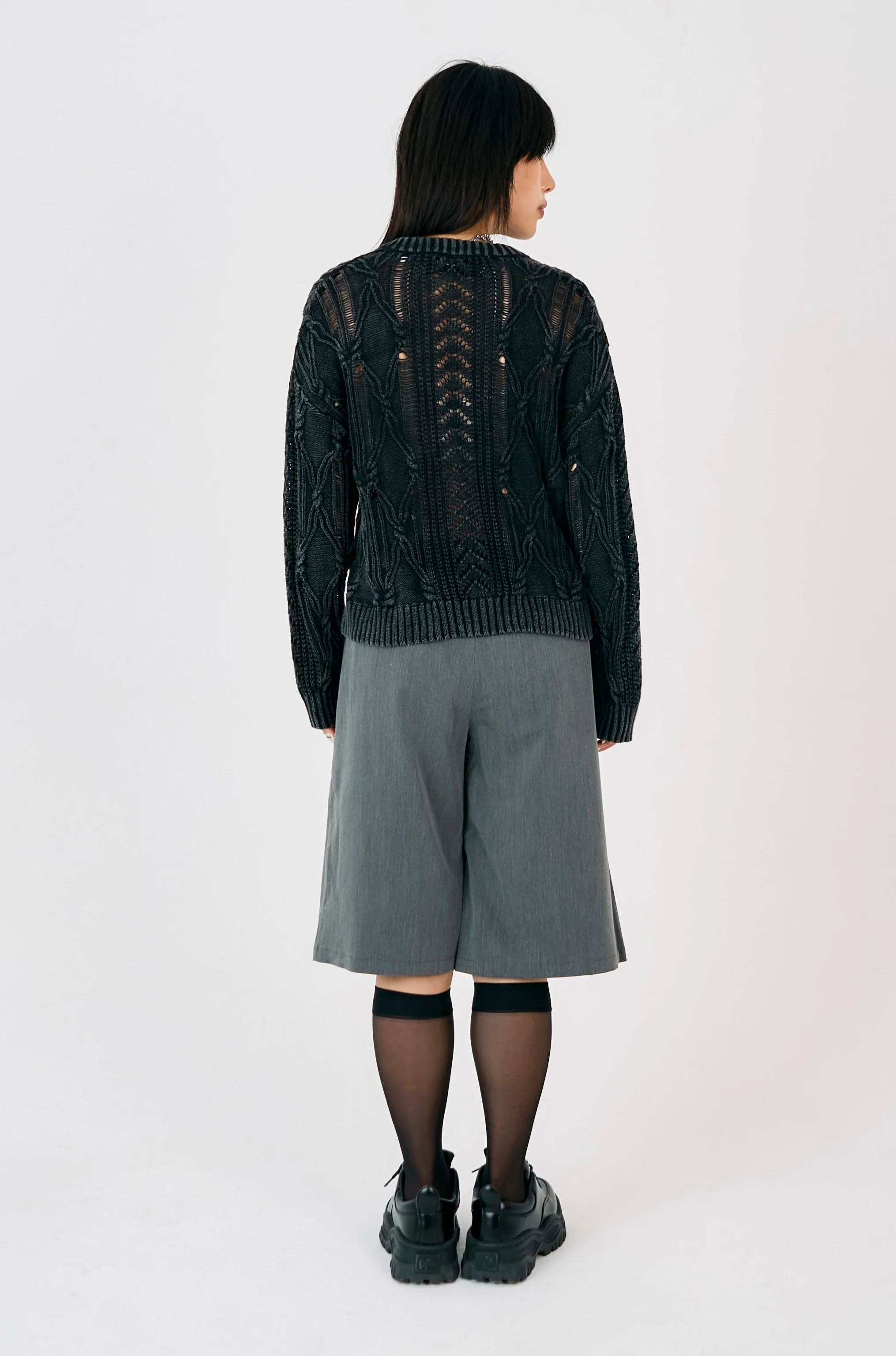 Format Acid Wash Knit