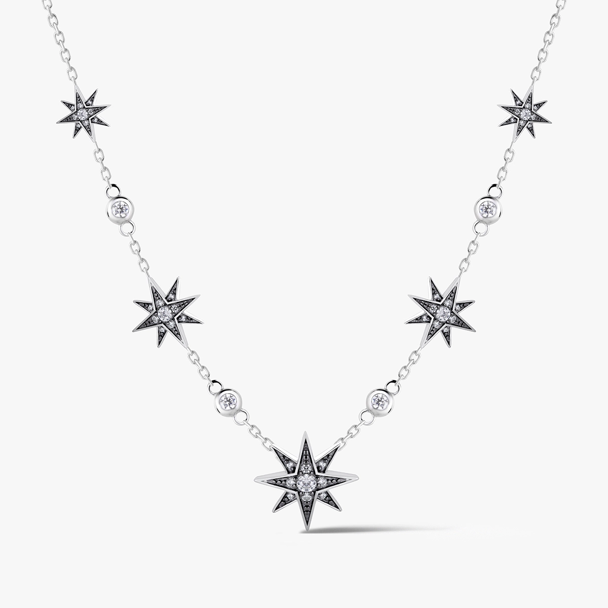 Sudraba Kaklarota Royal Star