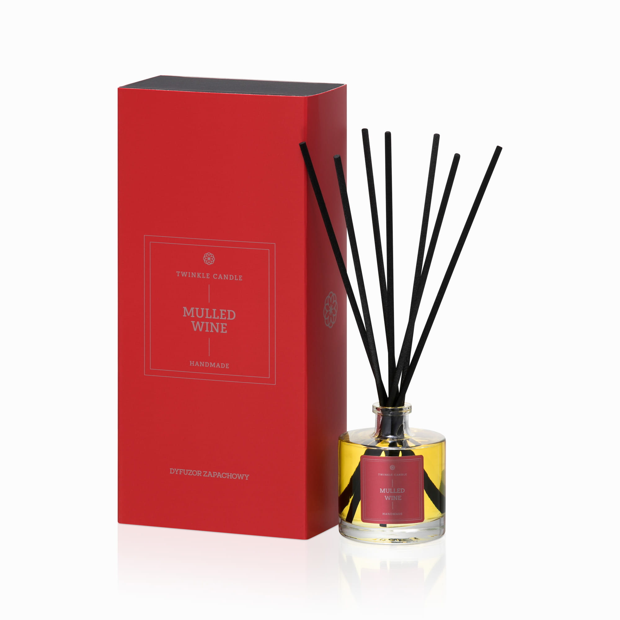 Aromātiskais difuzors ar kociņiem Mulled Wine