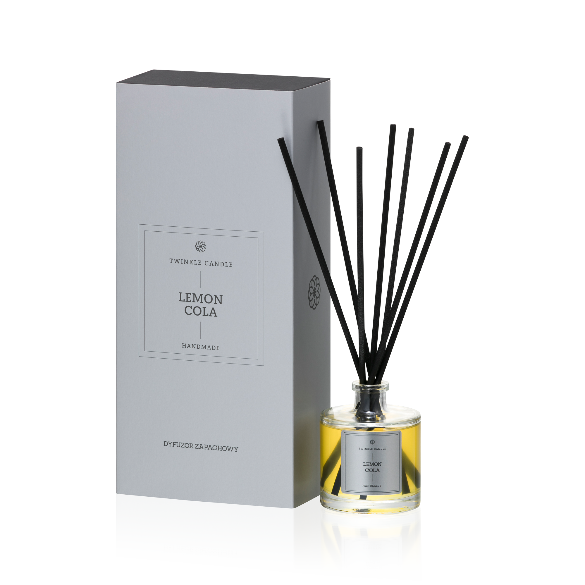 Aromātiskais difuzors ar kociņiem Lemon Cola