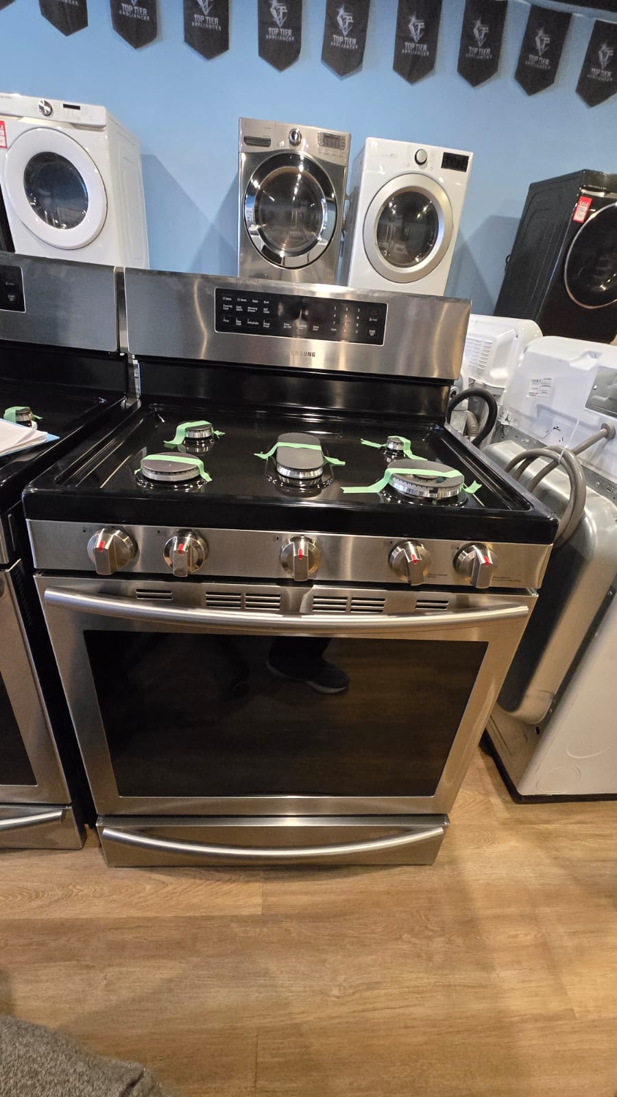 Gas Stove stainless NX58H5650WS 30" Samsung