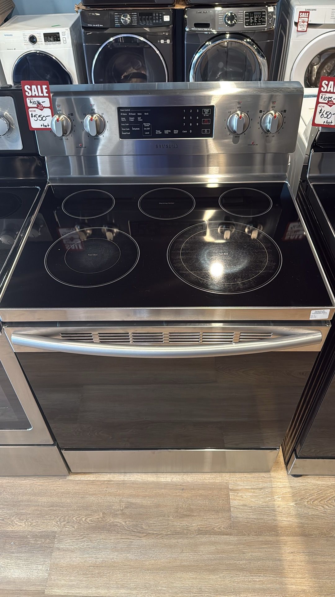Stove stainless NE59R4321SS 30"