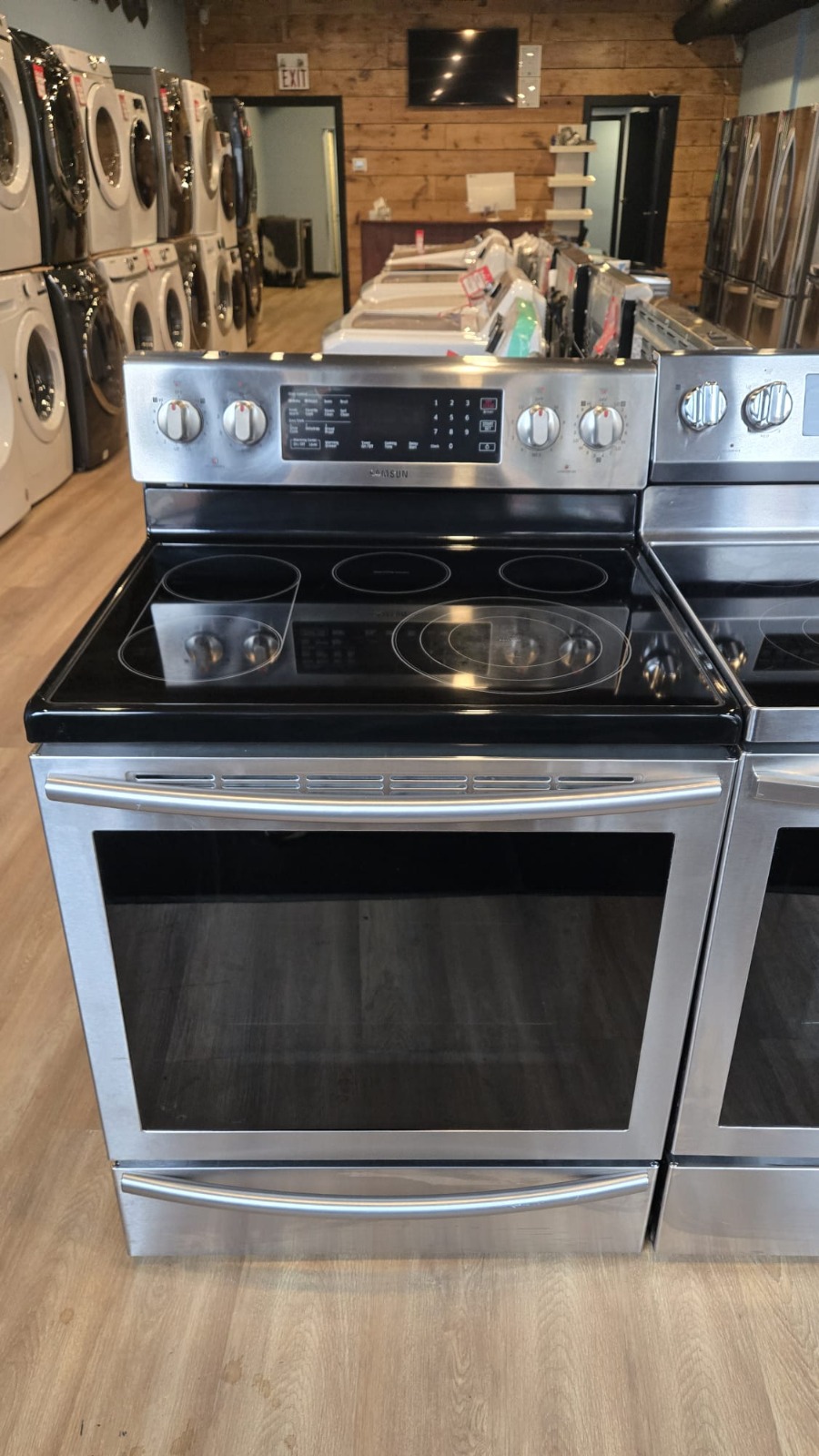 Stove stainless Samsung NE59J7651WS  30" 