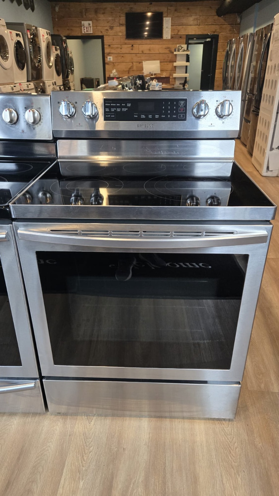 Stove stainless Samsung NE59R6631SS 30" 