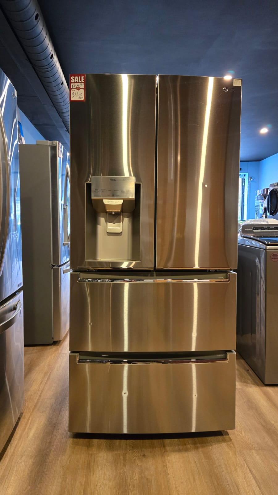 LG Refrigerator stainless LRMXC1803S 33"