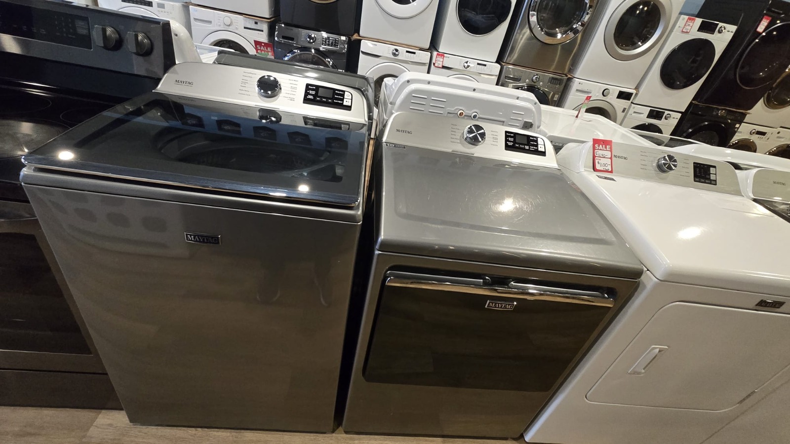 Washer and Dryer set Maytag MVW6230HC & YMED6230HC 27"