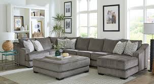 Gray Sectional Sofa Set