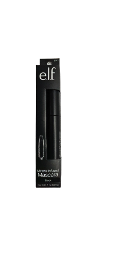 e.l.f. Volumizing Mascara, Fuller, Thicker-Looking Lashes, Enriched With Vitamin E, (Black)