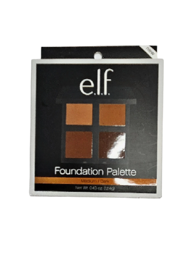 e.l.f. Foundation Palette Medium/Dark