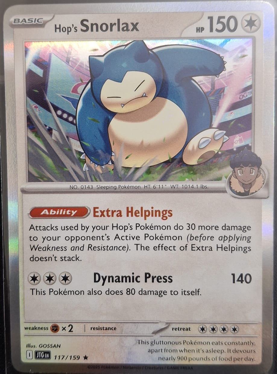 Hop’s Snorlax – 117/159