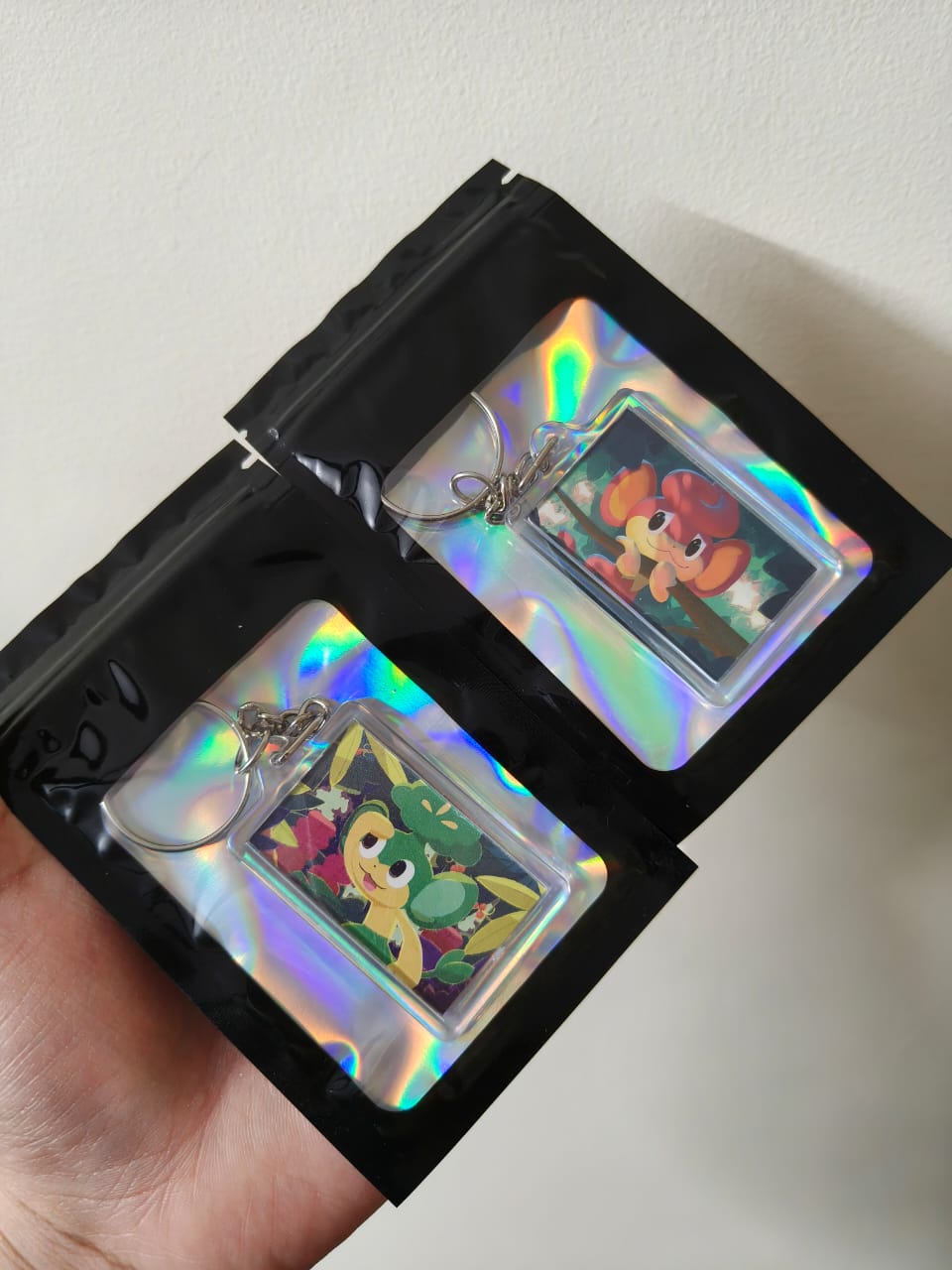 Forest Mischief Quad Pack – (Simipour · Aipom · Pansage · Simisear) – Limited Edition Keychain Bundle