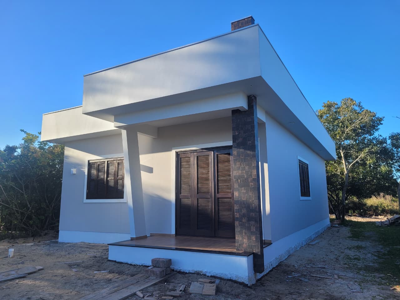 Residência com área de 70m².