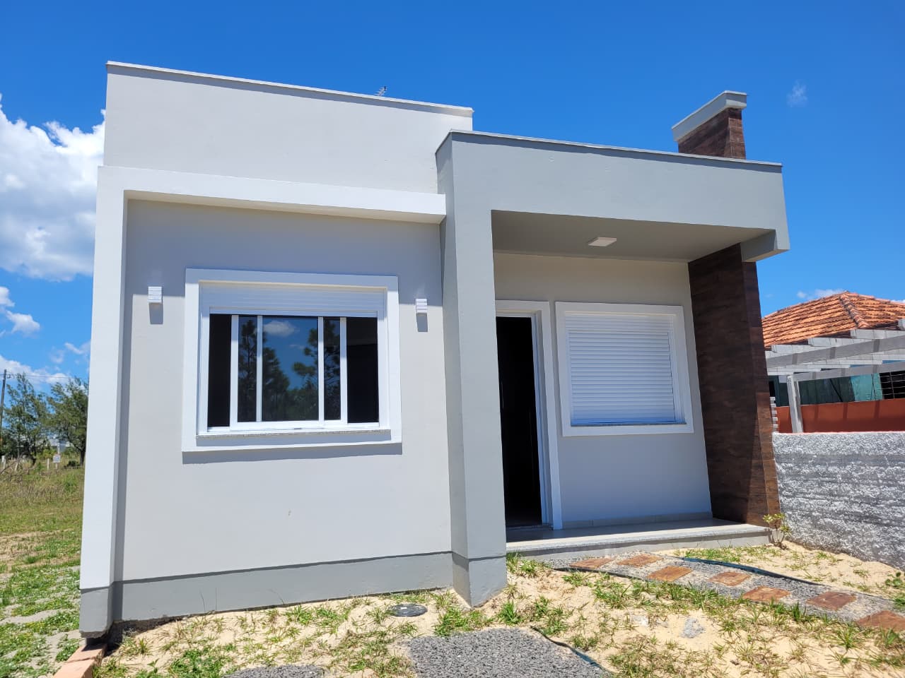 Residência com área de 44m².