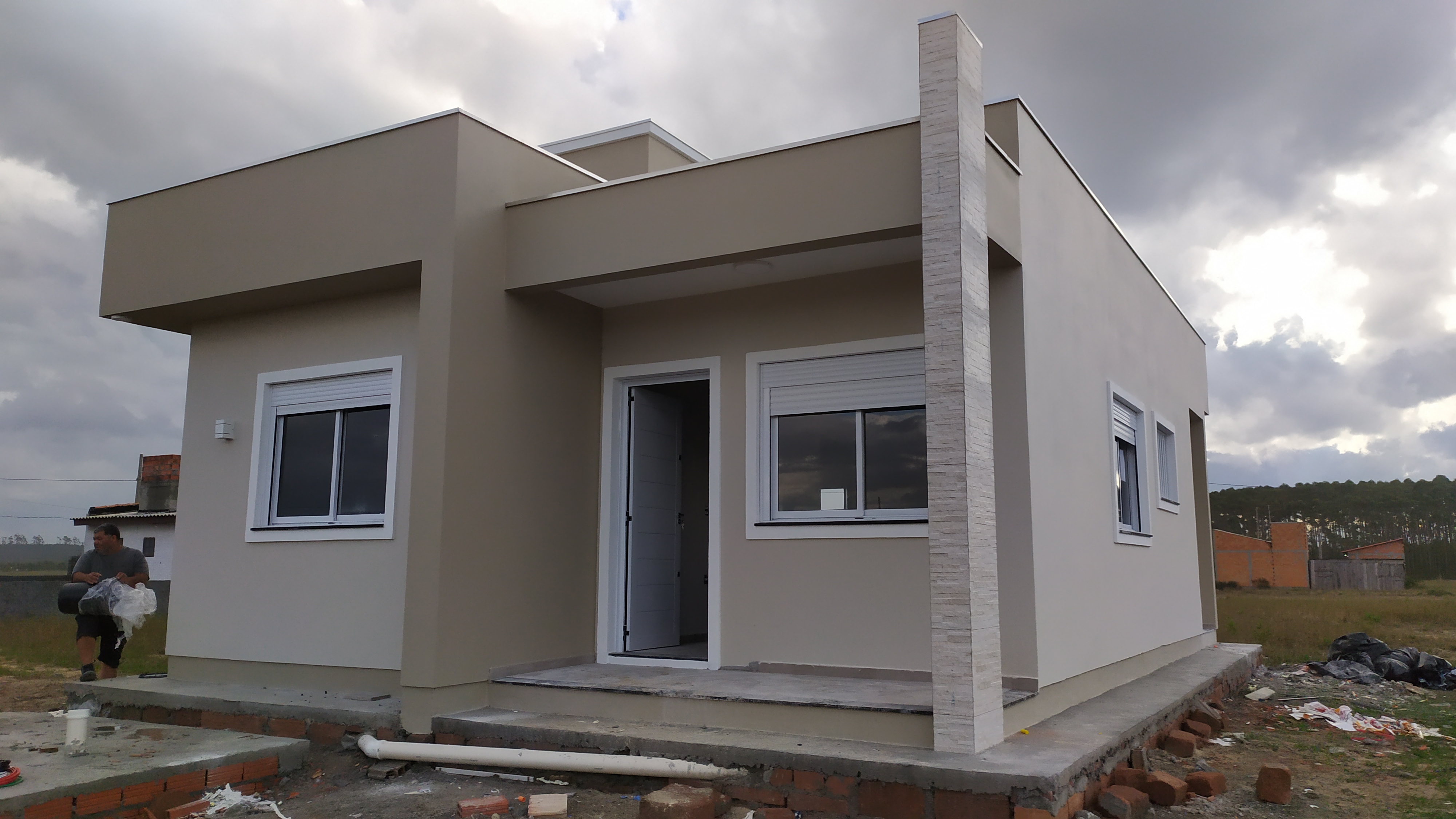 Residência com área de 71m².