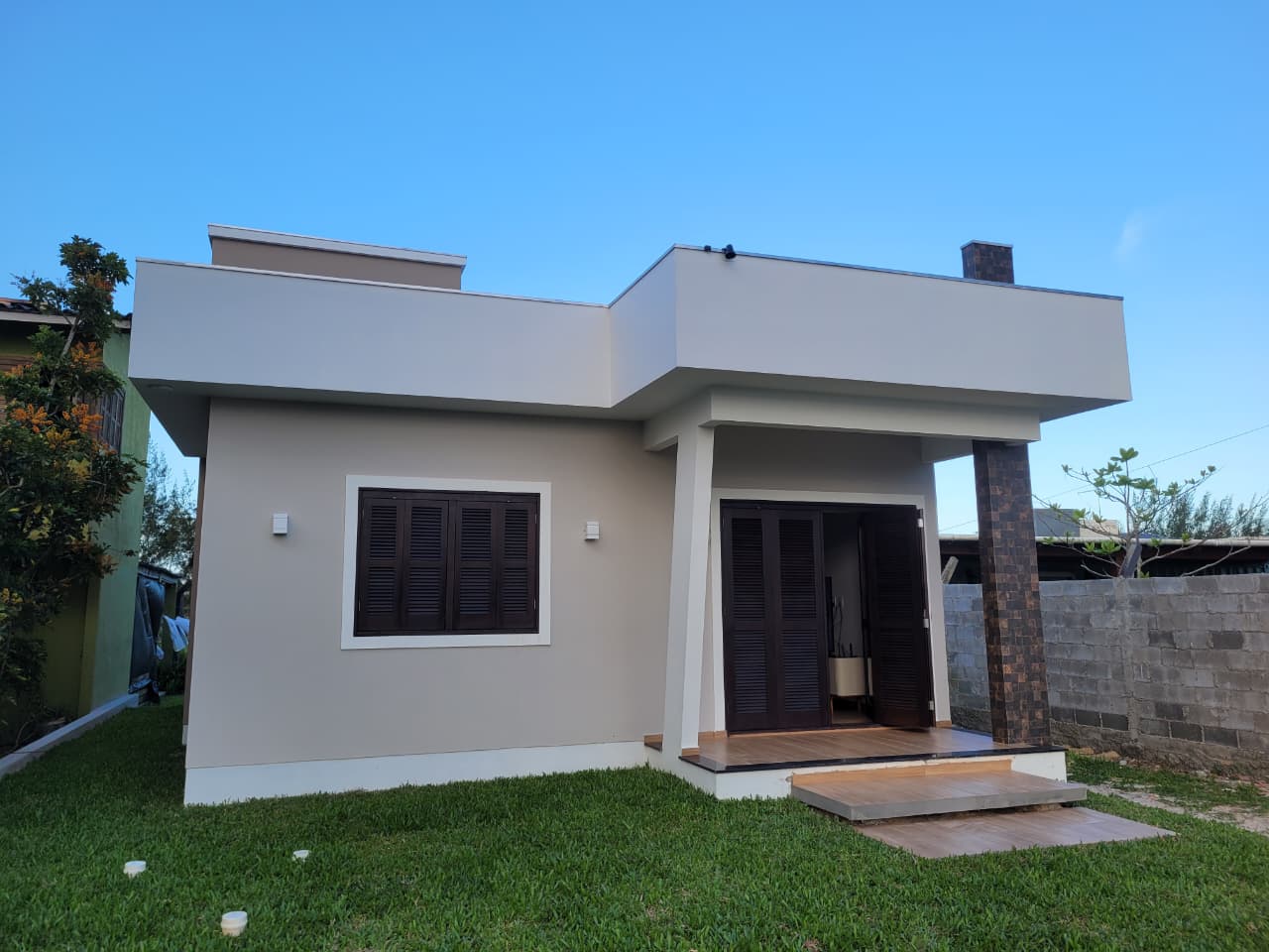 Residência com área de 70m².