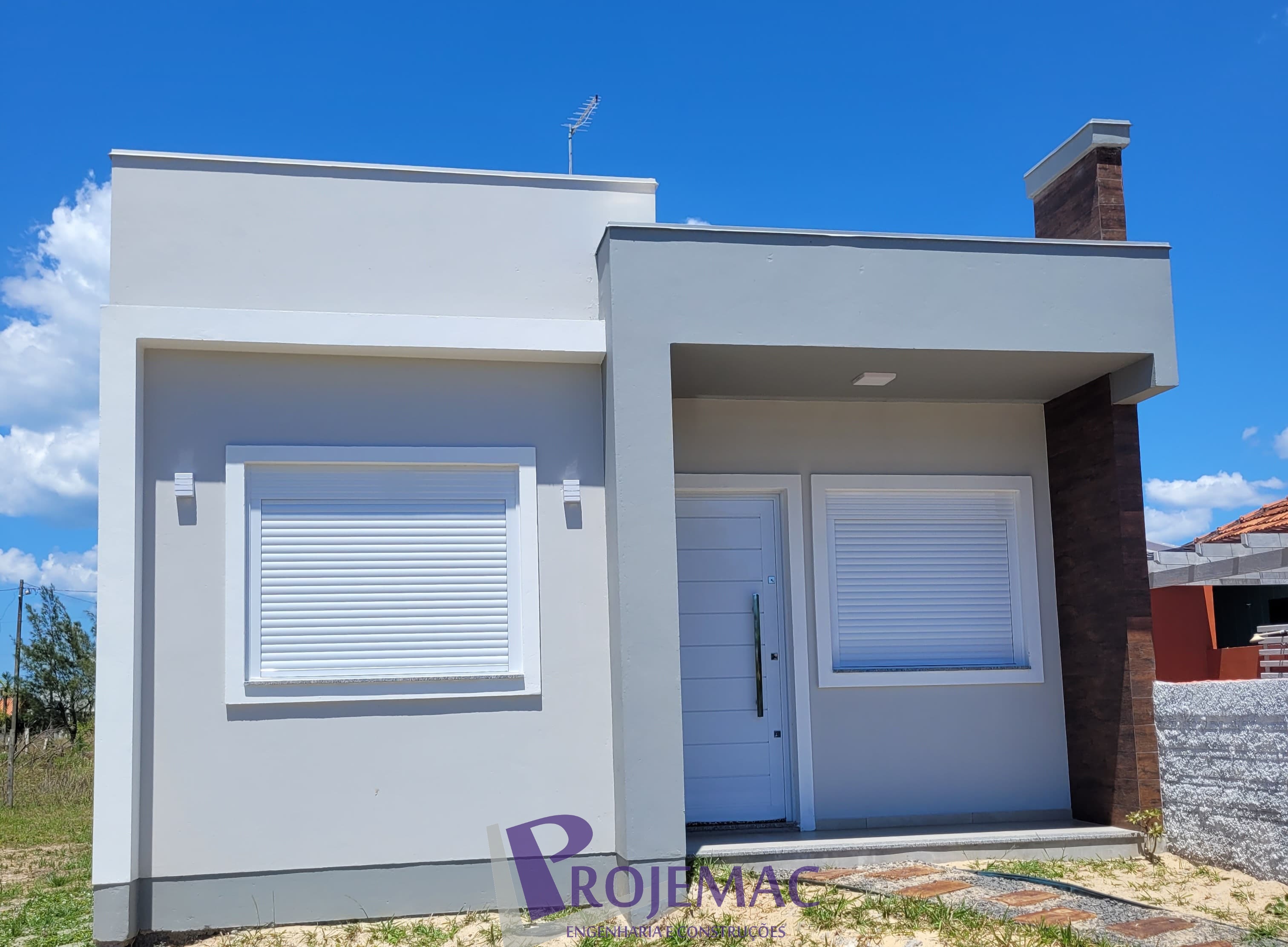 Residência com área de 44m².