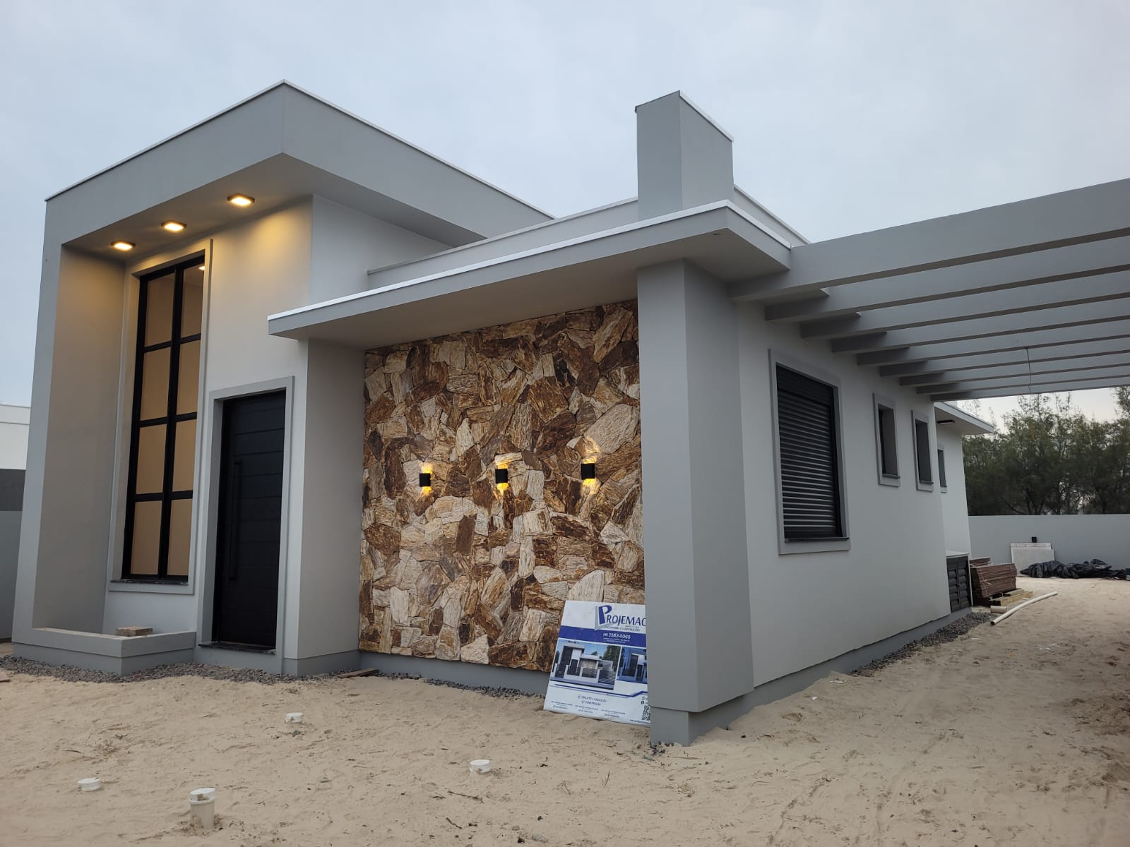 Residência com área de 80m².