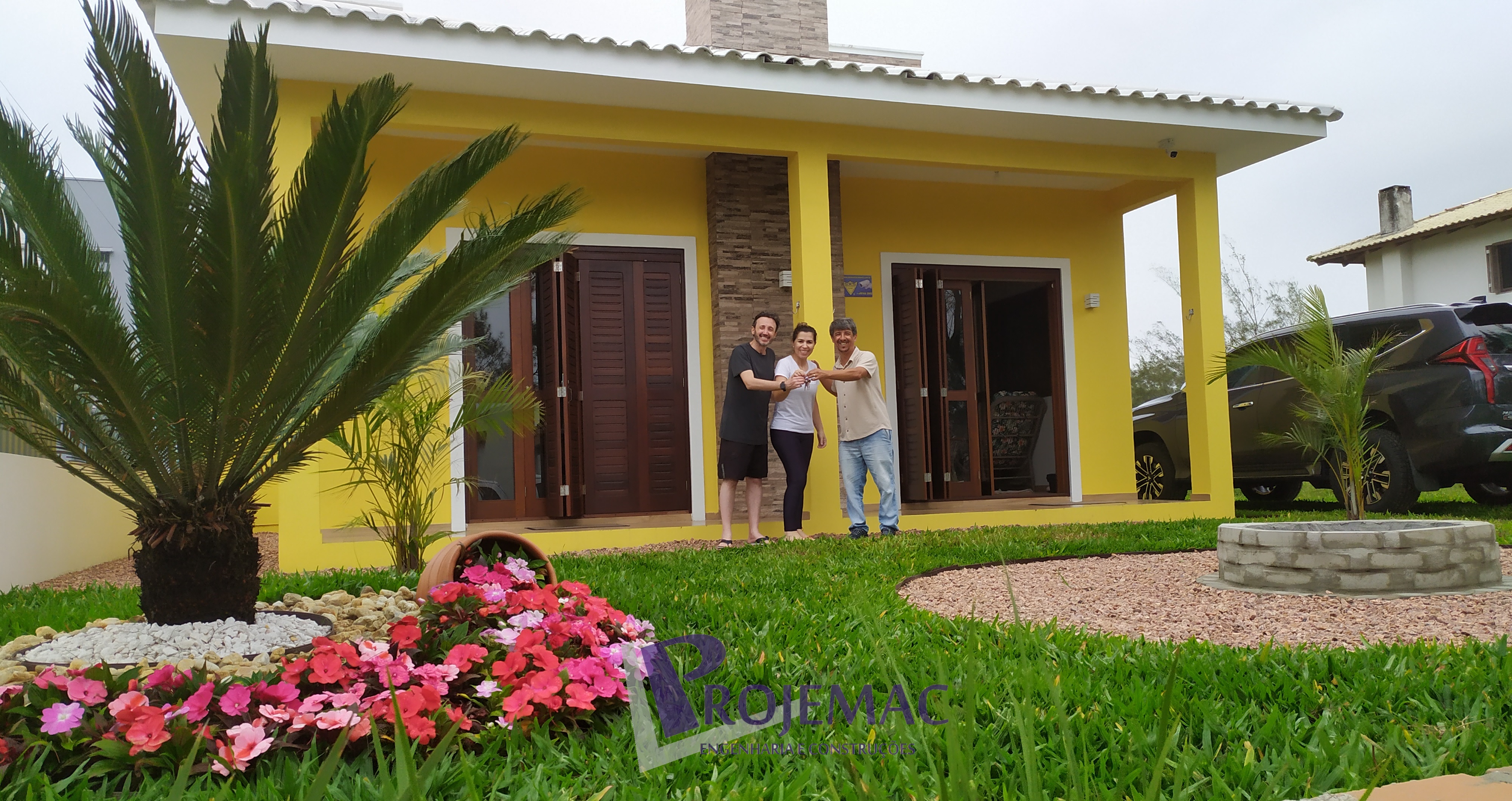 Residência com área de 90m².