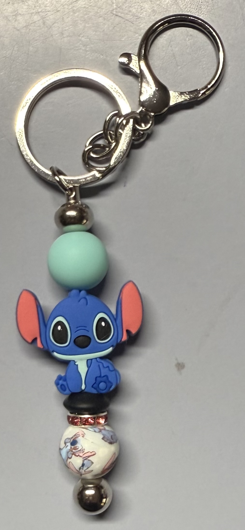 Blue dog Character Keychain