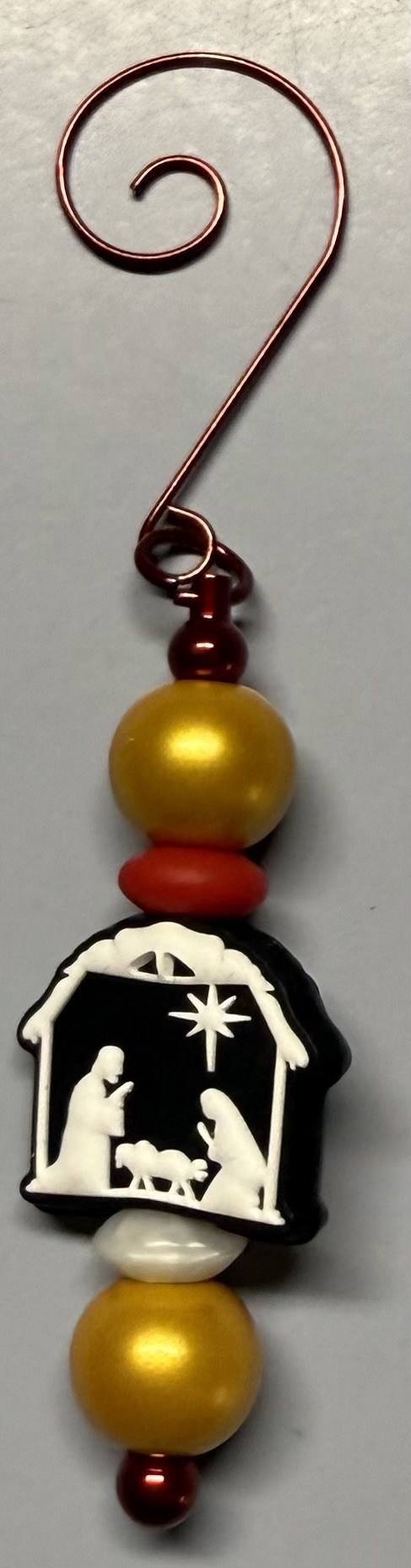 Nativity Scene Christmas Ornament