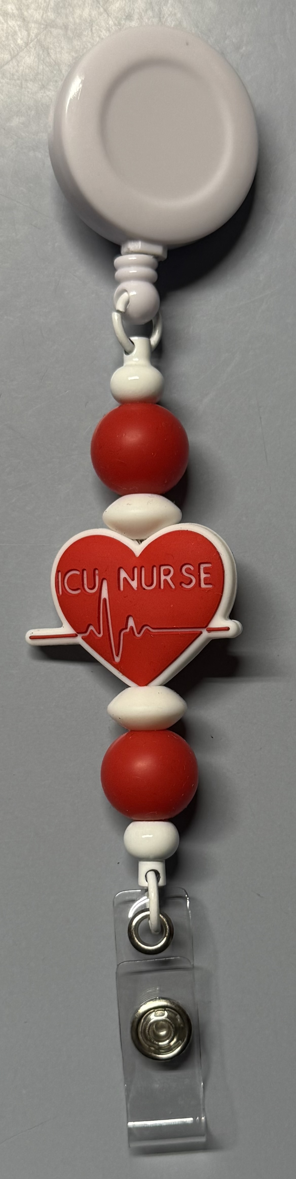 ICU Nurse Badge Reel