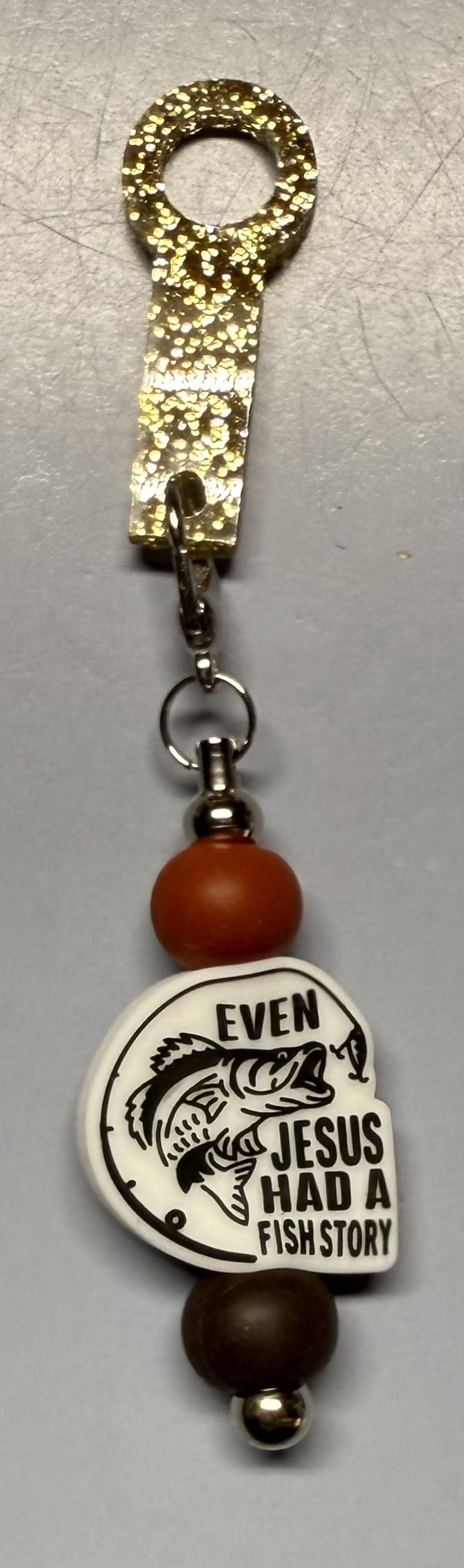 Fish Story Straw Charm