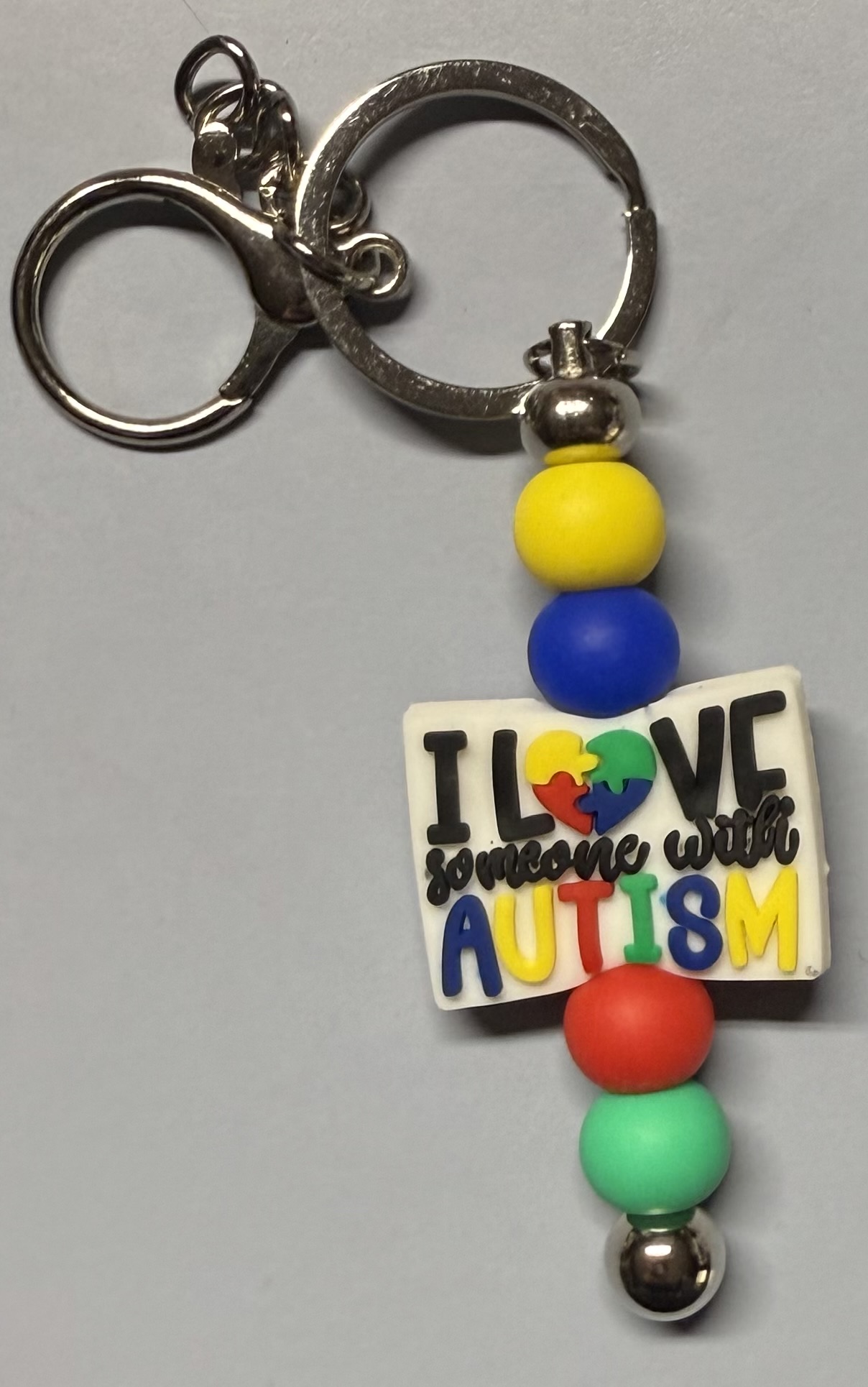 Autism Awareness Keychain