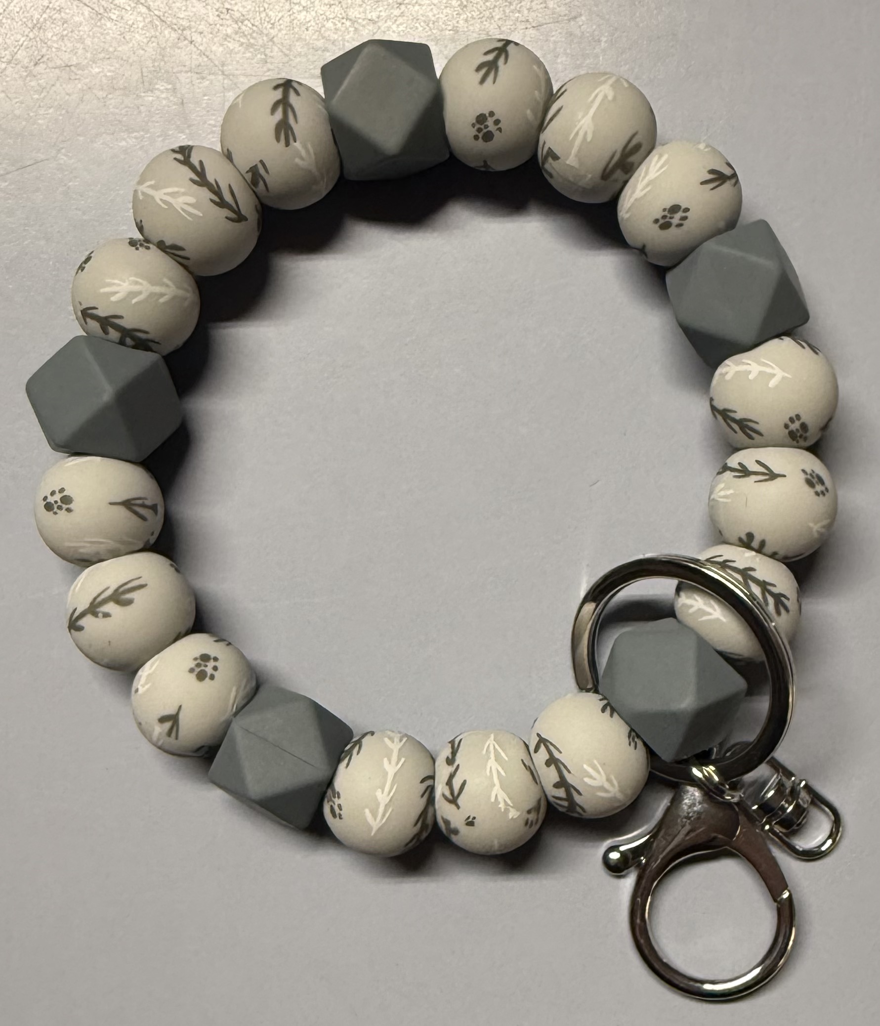 Beaded Keychain Wristlet