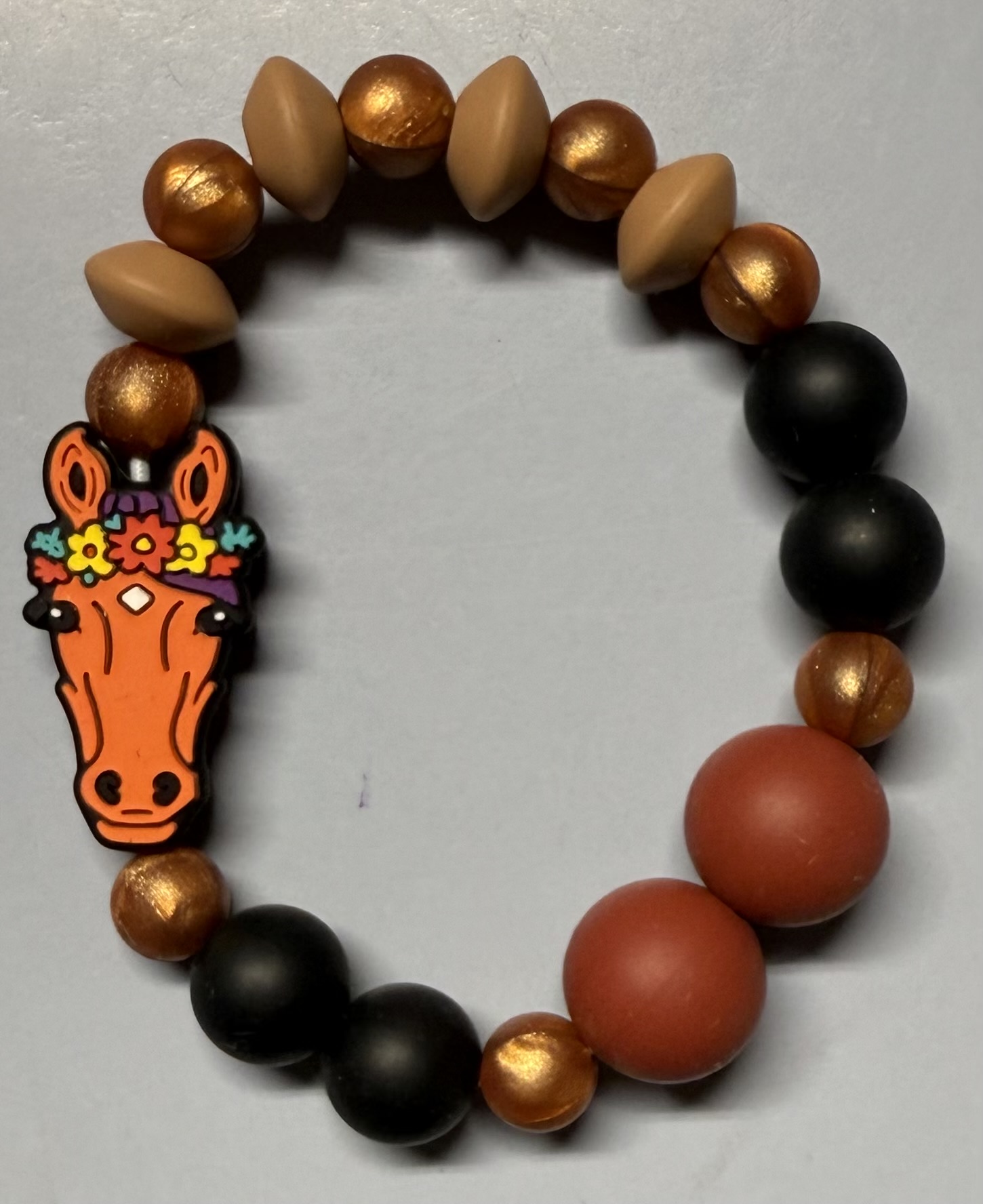 Horse Beaded Twist a Pet Bracelet