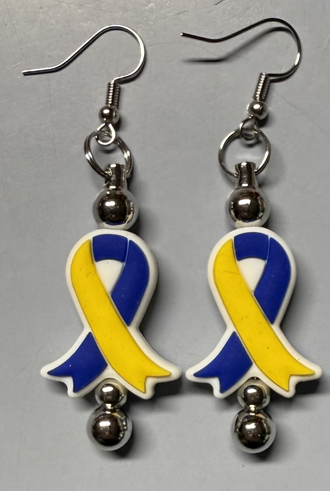 Down Syndrome Ribbon Earrings