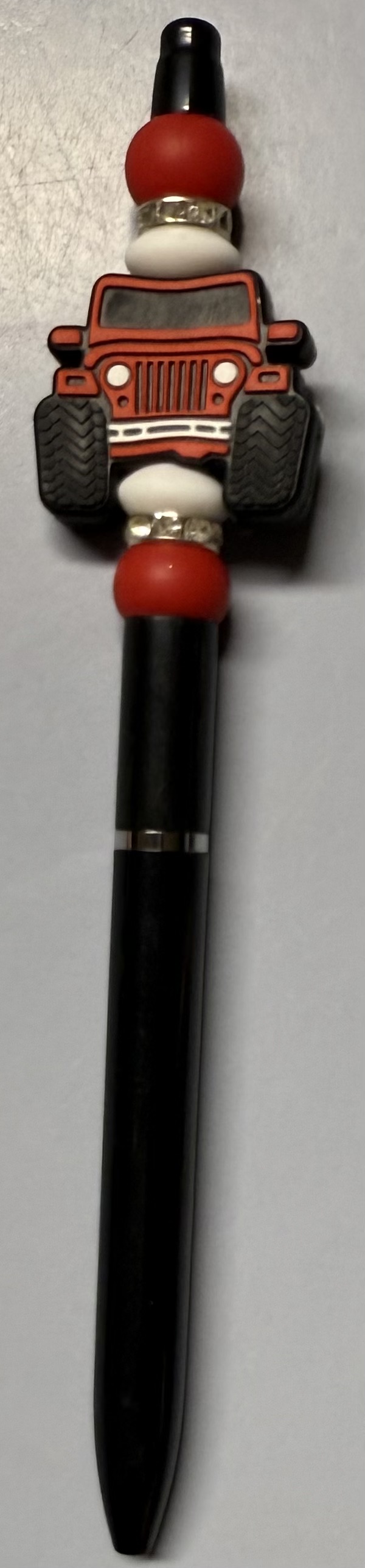 Red Vehicle Novelty Slim Pen