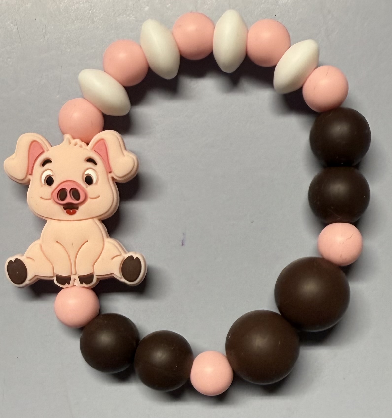 Piggy Beaded Twist a Pet Bracelet