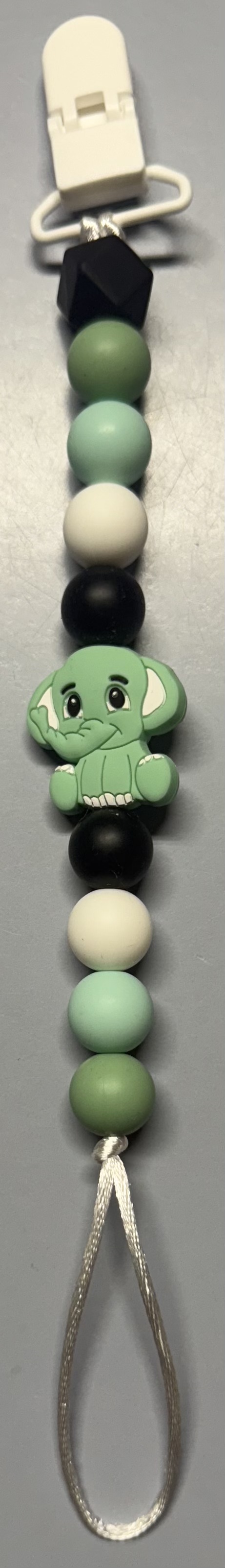 Elephant Pacifier Clip